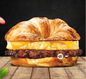 Burger King Beef Croissan'wich® w Egg