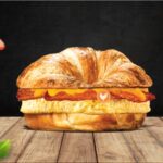 Burger King Chicken Strips Croissan'wich® w Egg