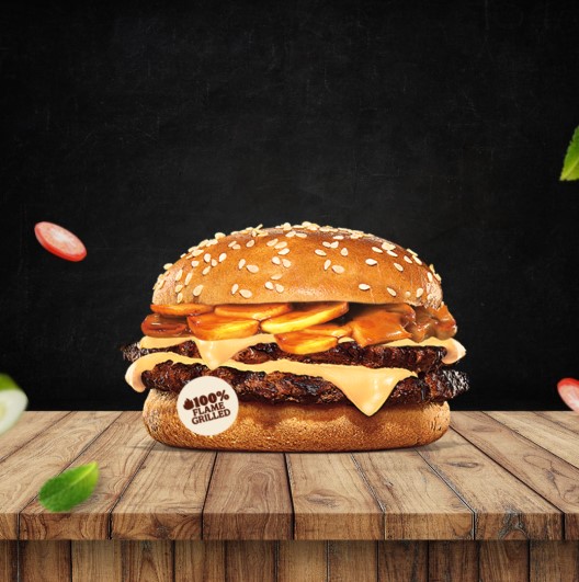 Burger King Double Mushroom Swiss