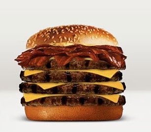 Burger King The Quad Stacker