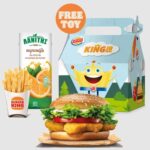 Burger King Kids Meal Vegan Nugget Burger